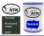 Preview: Hyundai, Rockwood Green, WG2: 500ml Lackdose, von ATW Autoteile West.